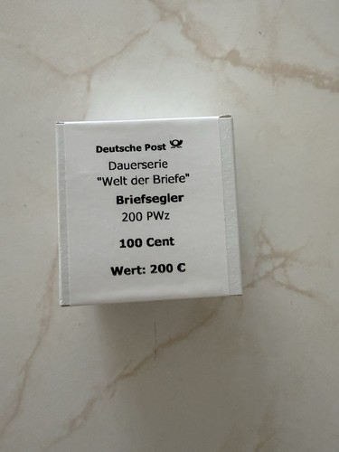 Briefmarkenbox 200x1 - briefmarkenbox, 200x1,00€