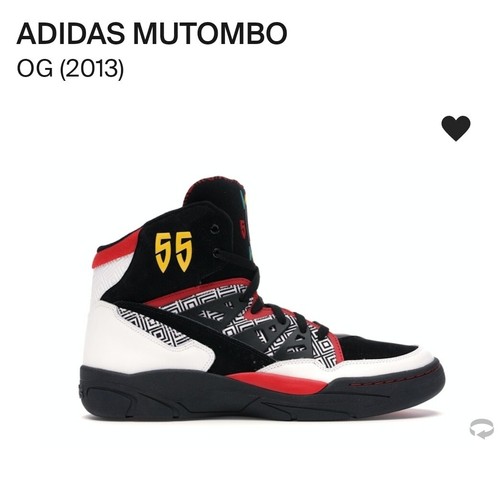 Adidas mutombo 9us neu mit - og,