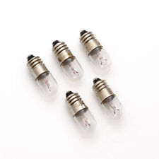 5 x 7V 2,1W 300mA 0,3A E10 10x28 / Birne Lampe / Lamp Bulb / Skalenlampen