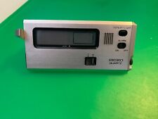 Seiko Tischuhr Reisewecker Metall Vintage