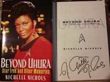 Nichelle Nichols signierte Autobiografie Beyond Uhura Hardcover Star Trek TOP!