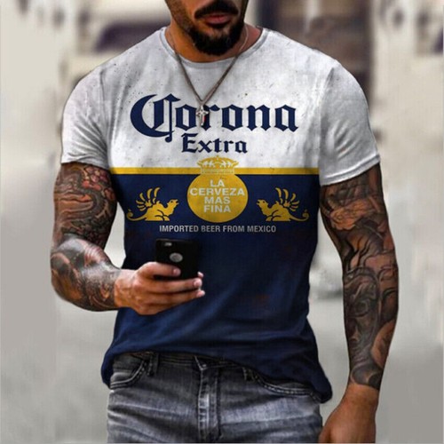 Herren shirt druck corona - herren,