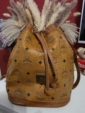 MCM Vintage Heritage Beuteltasche aus Visetos Canvas