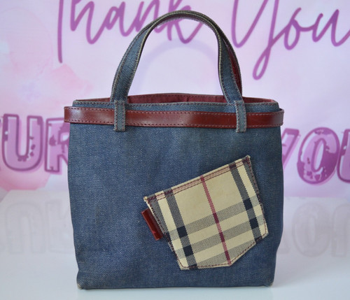 Burberry tasche tote mini - tasche,