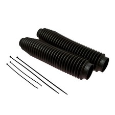 Faltenbalg Satz 350 x 41 mm schwarz für Teleskopgabel Gabelfaltenbälge
