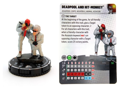 Heroclix 067 deadpool - #067, hit