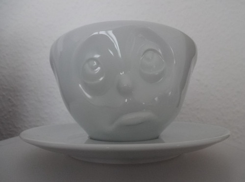 Tasse mit unterteller och - tasse,