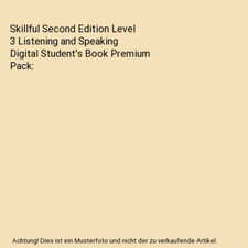 Skillful Second Edition Level 3 Listening and Speaking Digital Student's Book Pr
