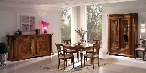 Luxus set esszimmer esstisch - set,
