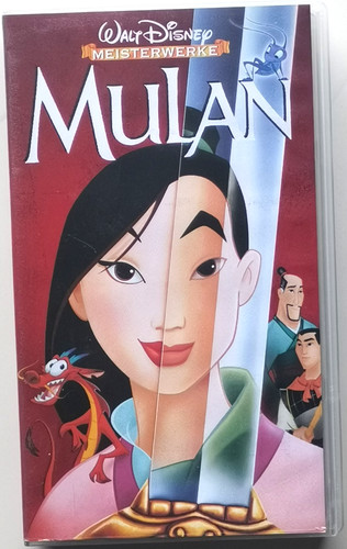 Vhs mulan walt disney ca - walt,