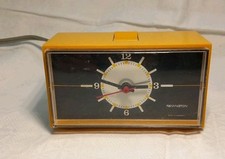 Remington  Tischuhr elektrisch Standuhr Wecker  60er Jahre