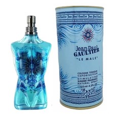 JEAN PAUL GAULTIER "LE MALE" COLOGNE SUMMER COLLECTION 125 ML SPRAY JPG