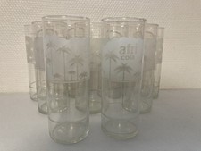 9 alte Gläser Afri-Cola 0,4 Ltr. Vintage