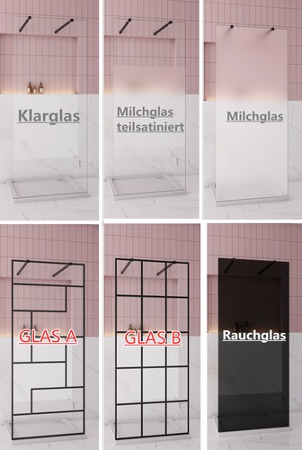 Walk duschwand - walk-in,
