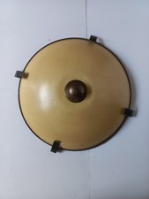 Antike Deckenlampe Bauhaus 40/50er Jahre - Kunststoff Messing Flushmount