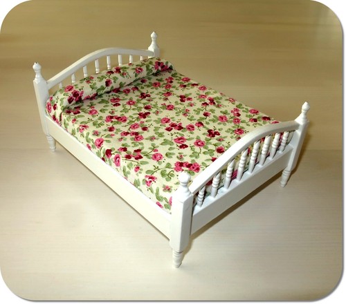 Miniatur puppenstube bett - miniatur,,