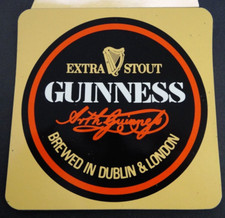 Werbe-Aufkleber Guinness Bier