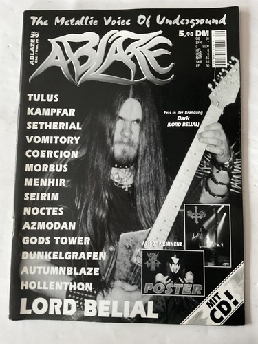 Ablaze 1999 black metal - black,