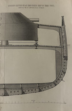 Antiker Druck Midship