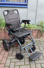 Elektro Rollstuhl faltbar Leichtgewicht 18,5kg Gebraucht 10-15km Reichweite