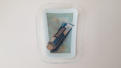Alter glas zahlteller - alter,
