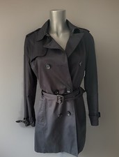 Damen Mantel KurzMantel Gr.M von Esprit schwarz ￼ Trenchcoat Baumwolle