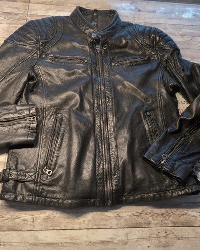 Herren leder jacke - herren, marke