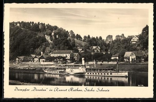 Rathen sächs schweiz - ak, /sächs.
