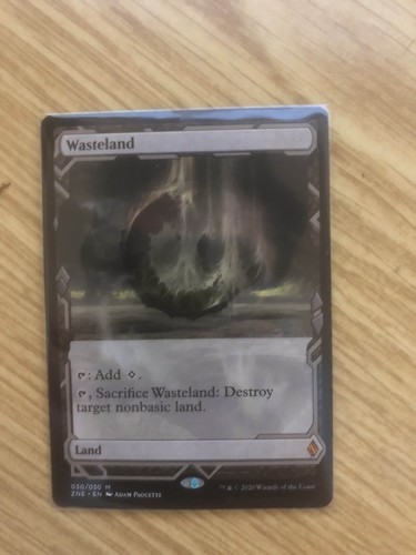 Mtg wasteland zendikar - -,