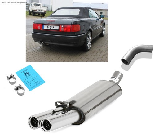 Sportauspuff rohr audi 80 - +vb-rohr,