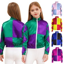 Mädchen Kostüm Fancy Jacke Bühnenauftritt Reiten Rennfahrer Dress Up Junior Top