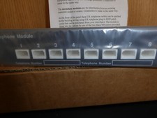 ITT 2 x 4 Port Telefonmodul für Midi LAN Netzwerk - für 2 Telefonleitungen