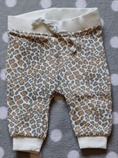 Baby Hose mit Gummibund und Leopard Design Größe 56