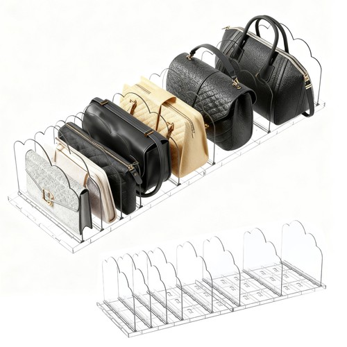 Acryl handtaschen trenner - acryl,