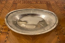 Antike versilberte Schale Queen Anne Stil um 1900