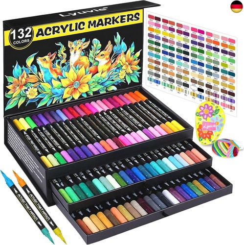 132 farben acrylstifte - 132, für