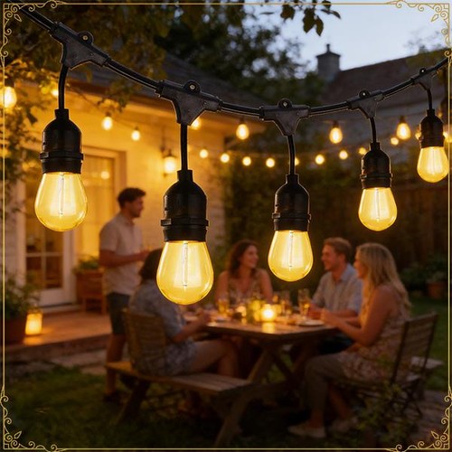 Lichterkette außen outdoor - außen,