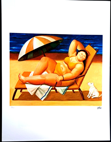Fernando botero bather - -, on