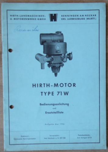 Hirth motor - hirth,