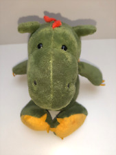 rar:  KliKlaKlecks Drache Sigiki Plüsch Etikett ca. 30cm grün sauber gepflegt