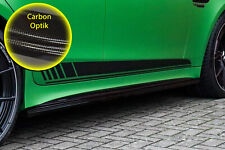 Seitenschweller Sideskirts aus ABS für Mercedes AMG GT X290 Carbon Optik