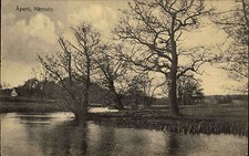 Karlskrona Nättraby Schweden Sverige 1919 Åparti Landschaft Landskapet gelaufen