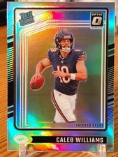 Caleb Williams 2024 Panini Donruss Optic Holo Prizm Rated Rookie #201 Bears