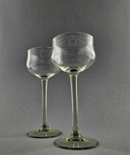 Jugendstil weingläser - weingläser, /