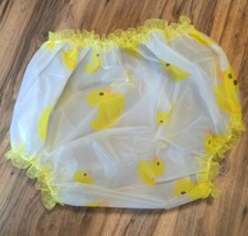 ADULT BABY PVC SLIPS GUMMIHOSE LATEX LACK WINDELHOSE PLASTIK PANTS Entchen