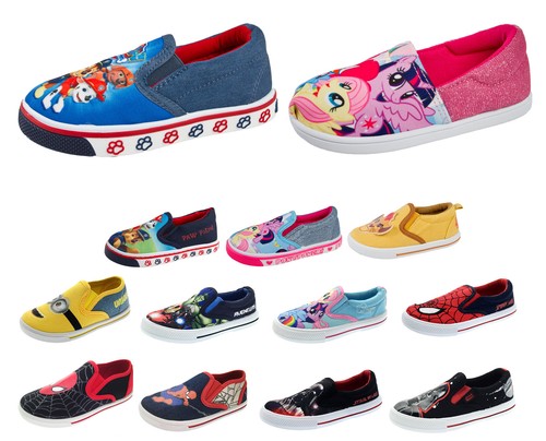 Kinder figur canvas pumps - kinder,