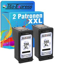 2 Patronen XXL Black für HP