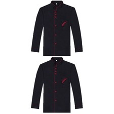  Set of 2 Koch Shirt Herren