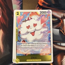 Zeus (Alternate Art) OP11-106 a Fist of Divine Speed Foil