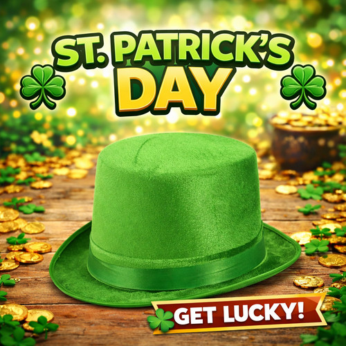 Patricks day zylinder - patricks,